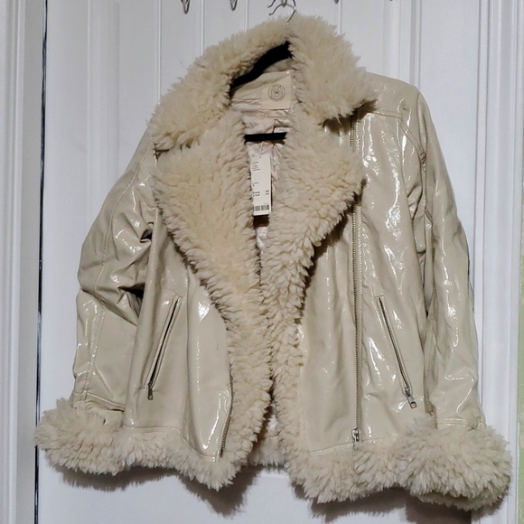 Urban outfitters Faux Leather jacket Size M